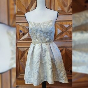 Nights By Teeze Me Strapless Dress